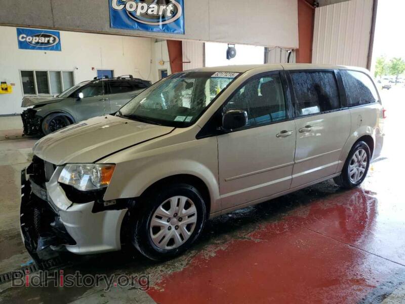 2013 Dodge CARAVAN SE (VIN 2C4RDGBG7DR612657) — photo 1 of 16, Copart, damage: front end
