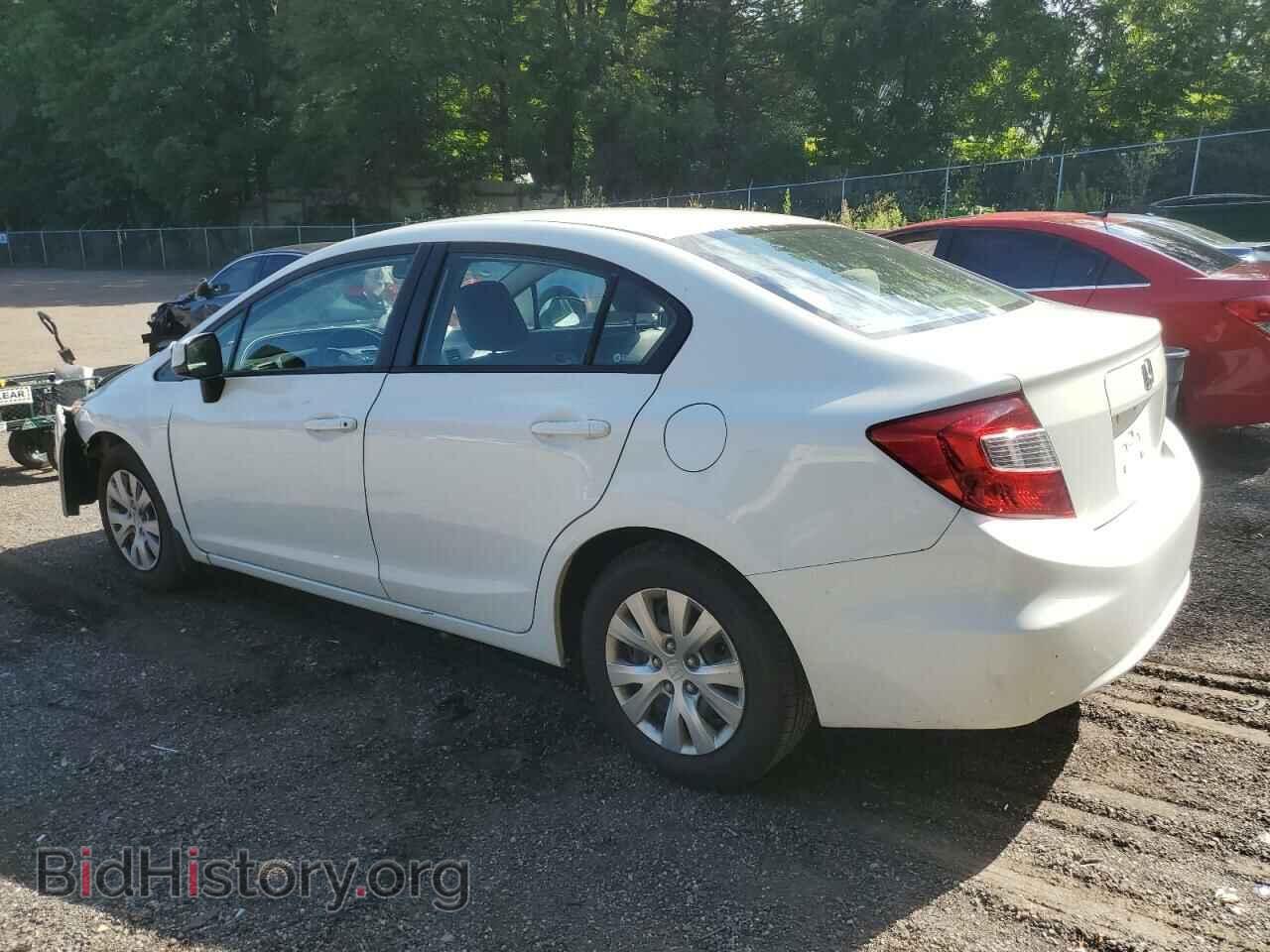 2012 HONDA CIVIC - VIN: 2HGFB2F46CH053975 - Фото 2