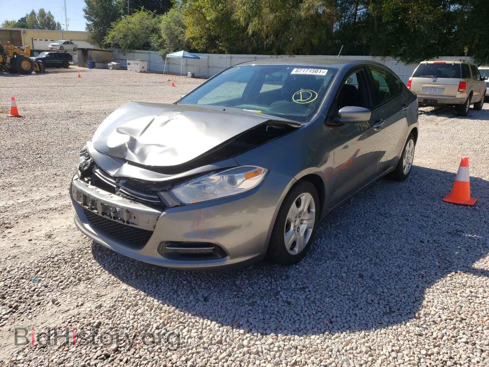 2013 DODGE DART - VIN: 1C3CDFAH3DD317122 - Фото 2