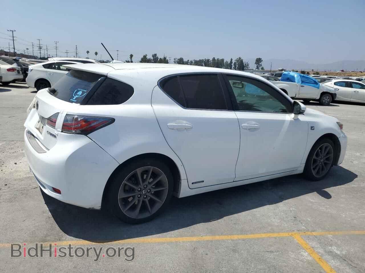 2013 LEXUS CT 200 - VIN: JTHKD5BH7D2163900 - Фото 3