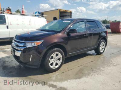2013 Ford EDGE SEL, коричневый — VIN 2FMDK4JC0DBC21710, Copart