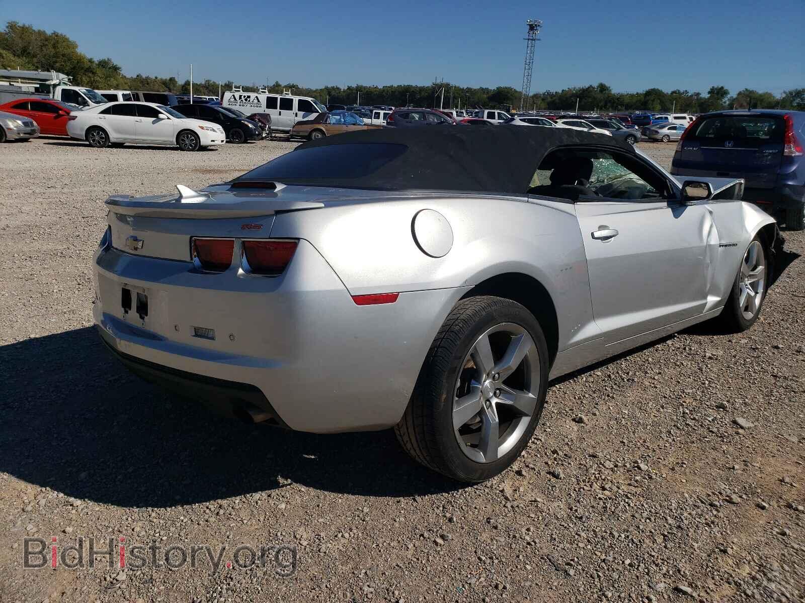 2012 CHEVROLET CAMARO - VIN: 2G1FB3D30C9118689 - Фото 4