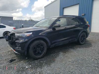 2023 Ford EXPLORER TIMBERLINE, черный — VIN 1FMSK8JH4PGC10653, Copart