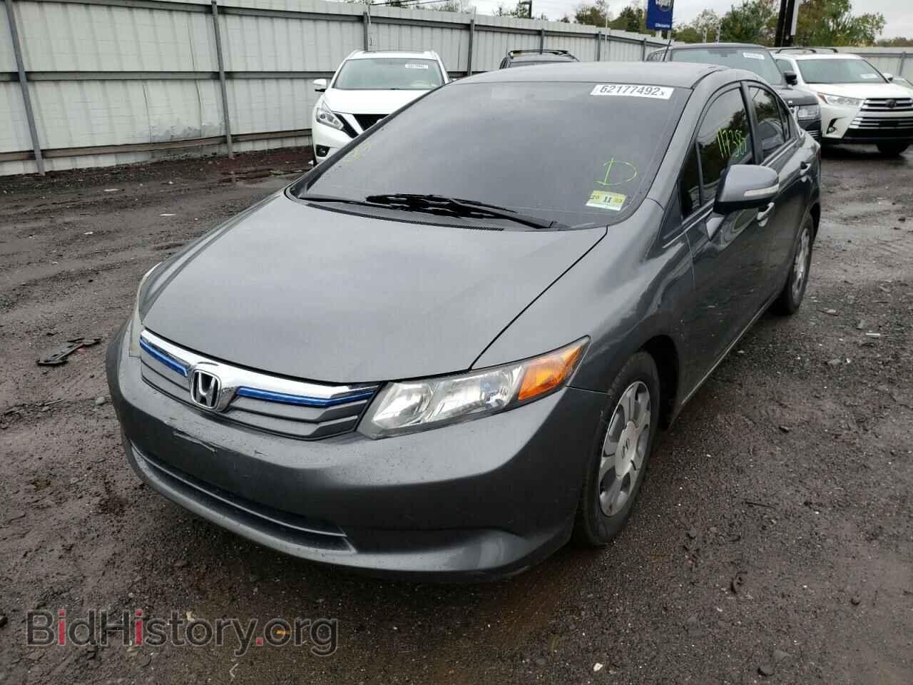 2012 HONDA CIVIC - VIN: JHMFB4F23CS002658 - Фото 2