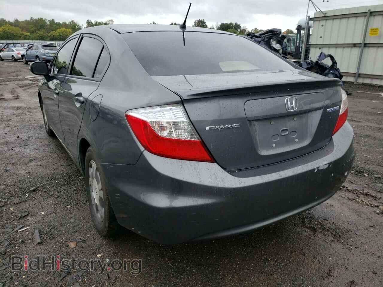 2012 HONDA CIVIC - VIN: JHMFB4F23CS002658 - Фото 3