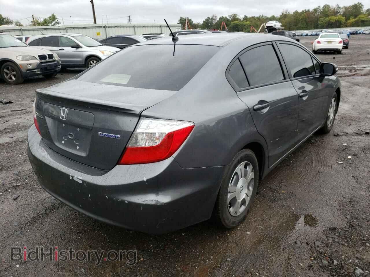 2012 HONDA CIVIC - VIN: JHMFB4F23CS002658 - Фото 4