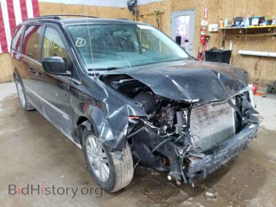 2010 Chrysler MINIVAN Town & COU, black — VIN 2A4RR5D11AR298878, Copart