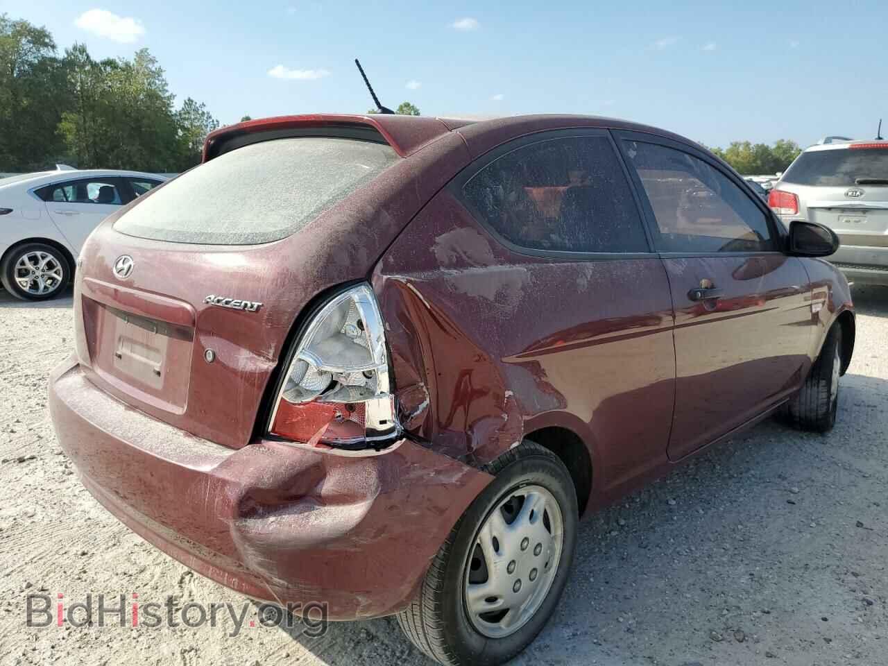 2007 HYUNDAI ACCENT - VIN: KMHCM36C67U031403 - Фото 4