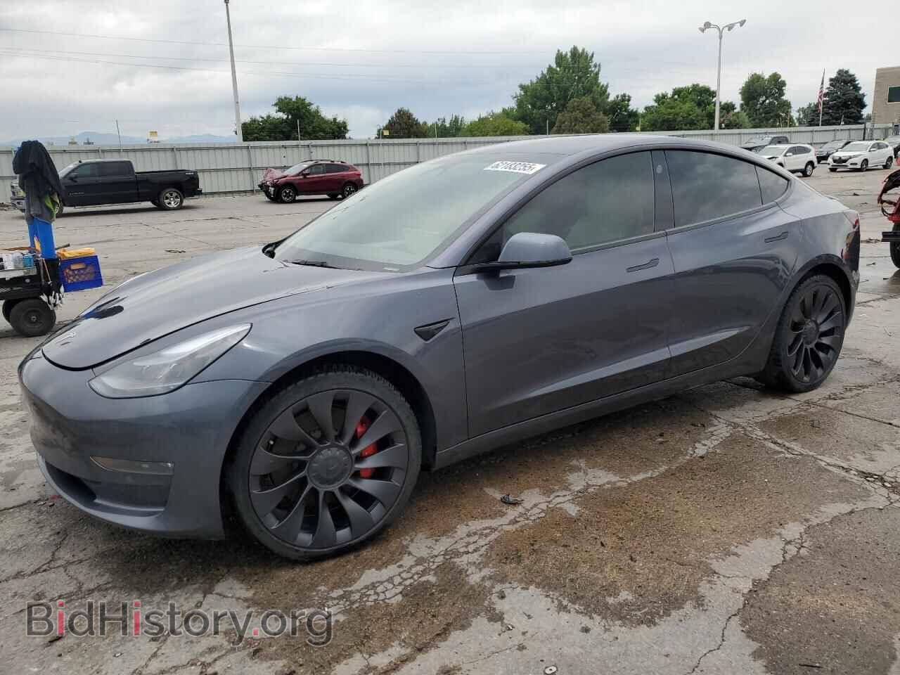 Photo 5YJ3E1EC2PF652377 - TESLA MODEL 3 2023