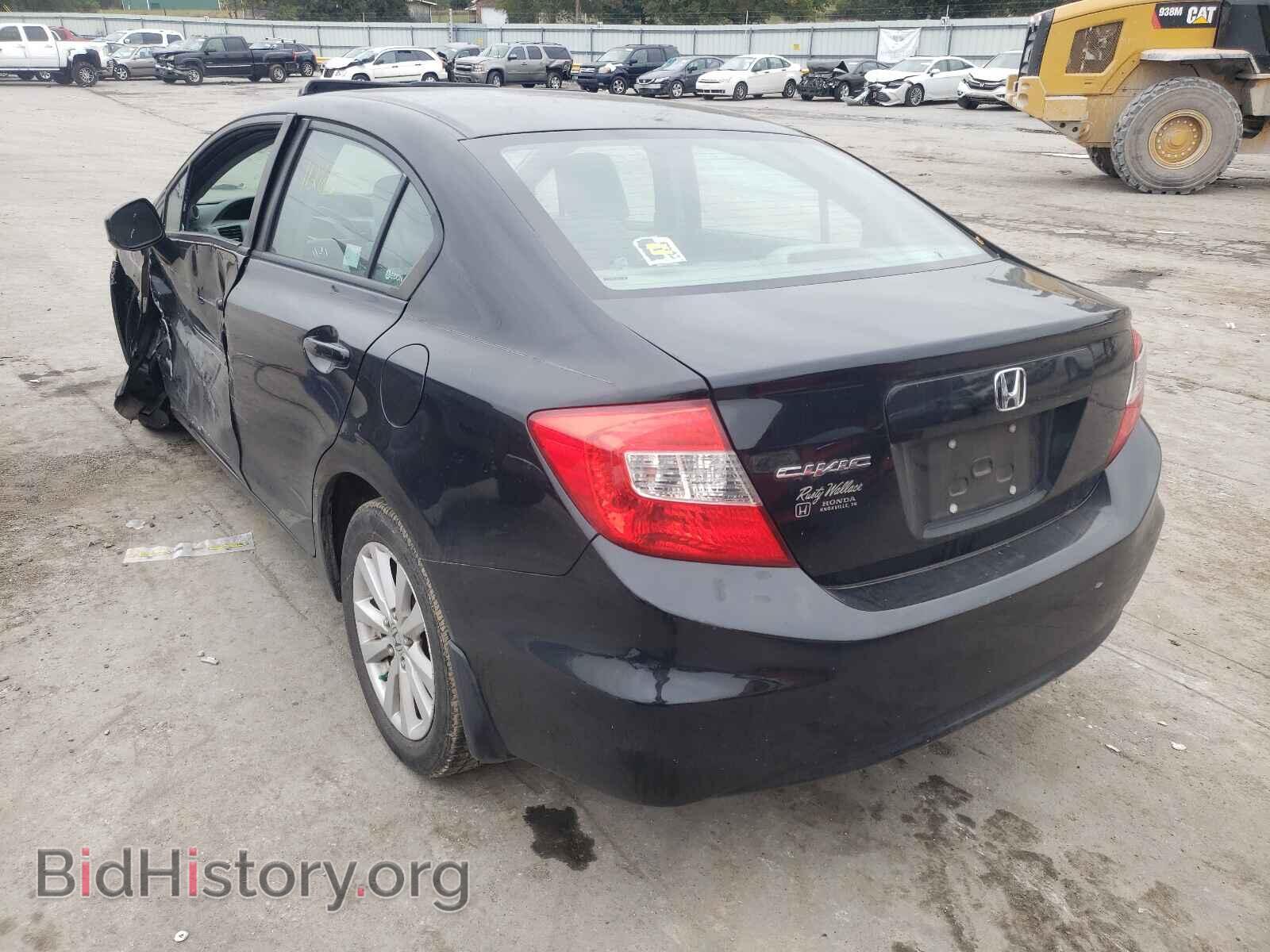 2012 HONDA CIVIC - VIN: 19XFB2F8XCE052454 - Фото 3