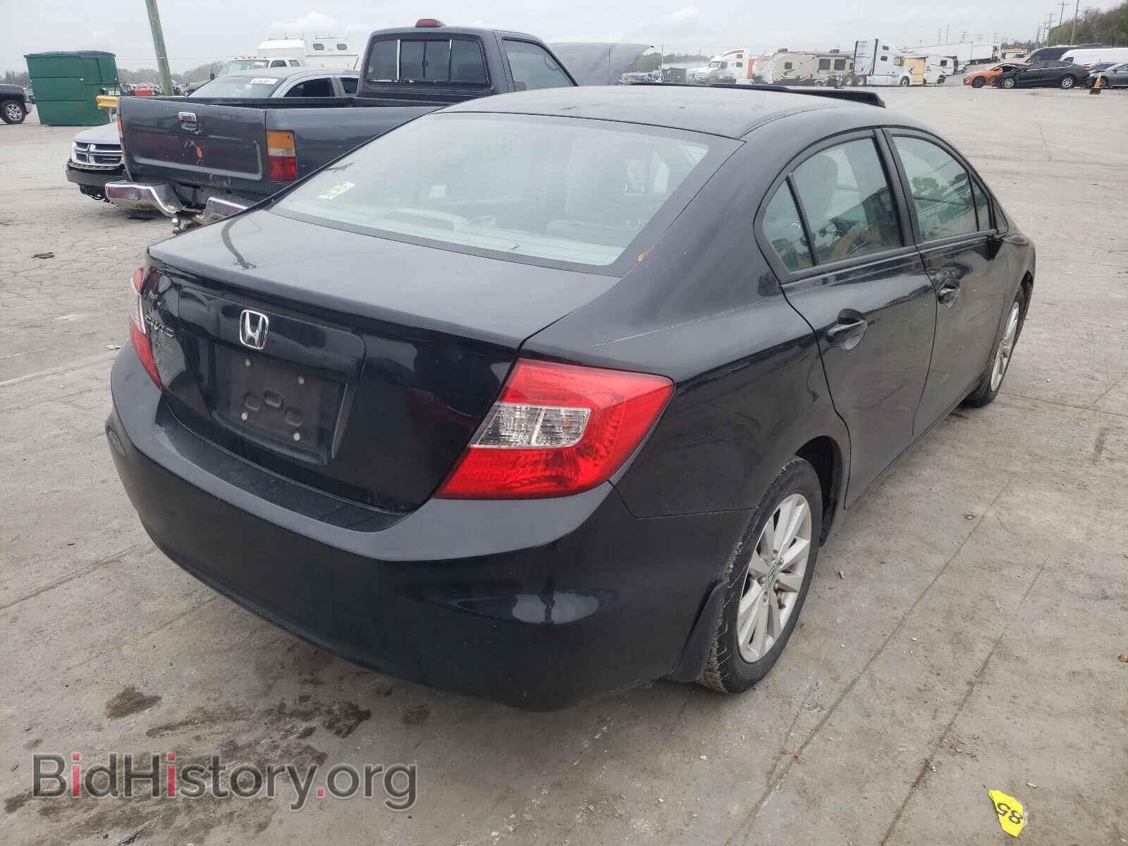 2012 HONDA CIVIC - VIN: 19XFB2F8XCE052454 - Фото 4