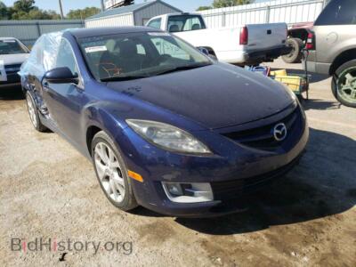 2009 Mazda 6 6 S, blue — VIN 1YVHP82B295M08926, Copart