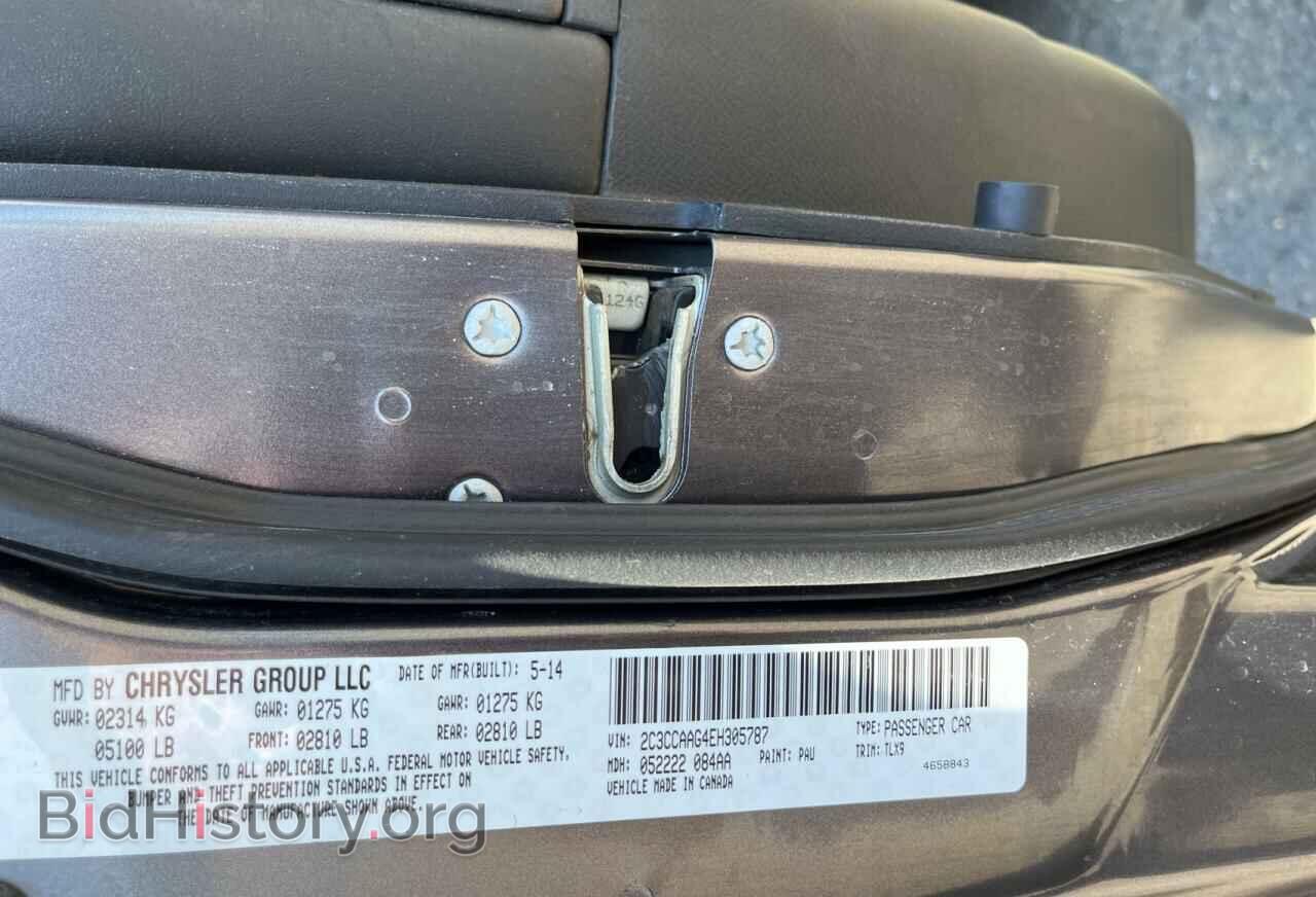 2014 CHRYSLER 300 - VIN: 2C3CCAAG4EH305787 - Фото 10