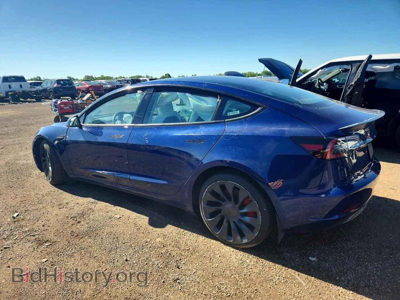 2022 TESLA MODEL 3 - VIN: 5YJ3E1EC7NF266762 - Фото 3
