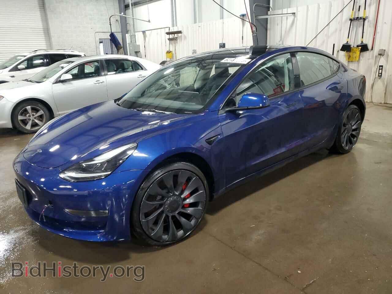Фотография 5YJ3E1EC4PF628422 - TESLA MODEL 3 2023