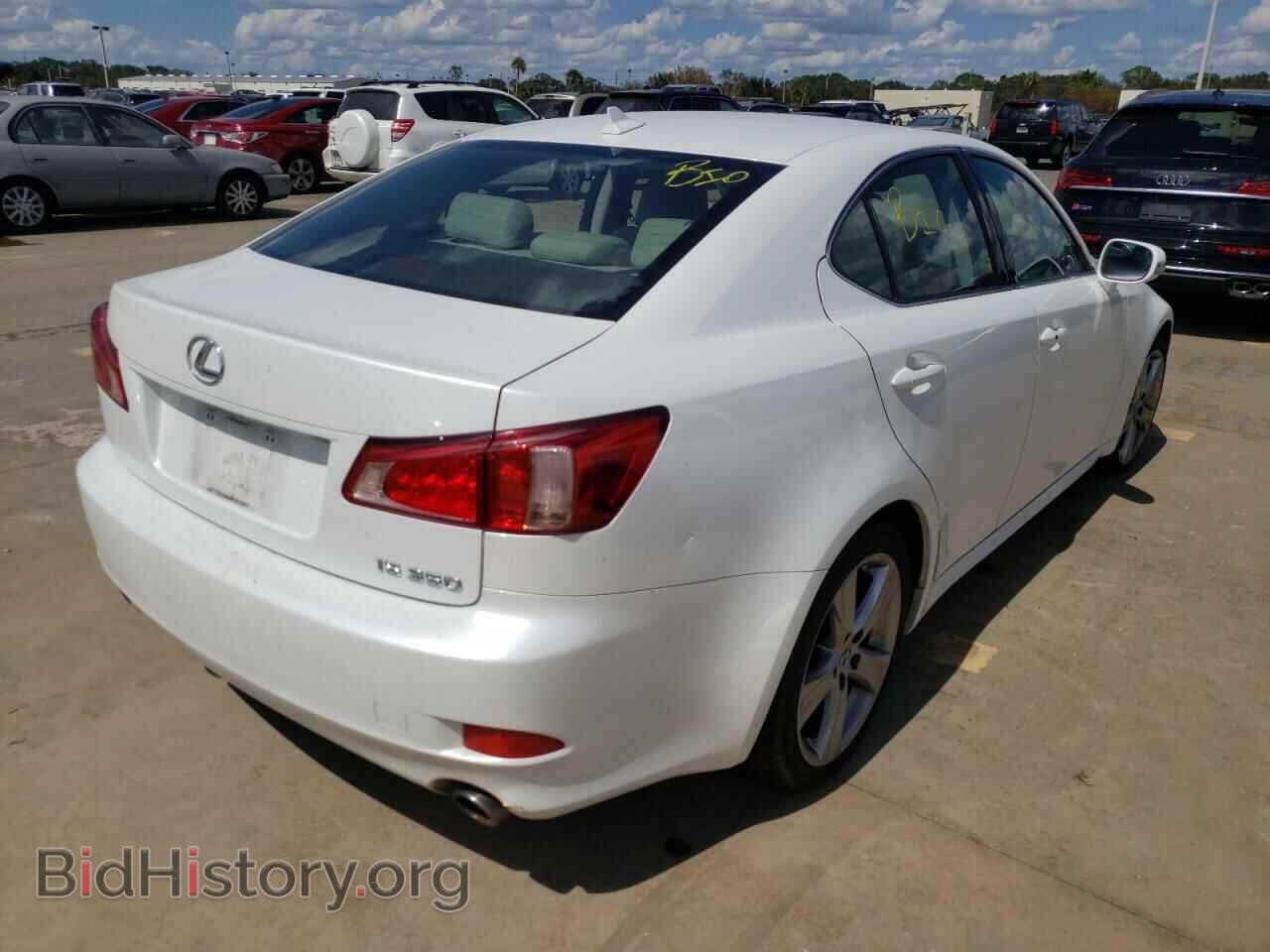 2011 LEXUS IS - VIN: JTHBE5C27B5025504 - Фото 4