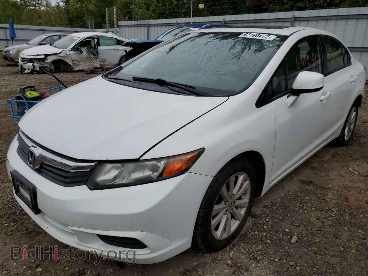 2012 HONDA CIVIC - VIN: 2HGFB2F85CH556531 - Фото 2