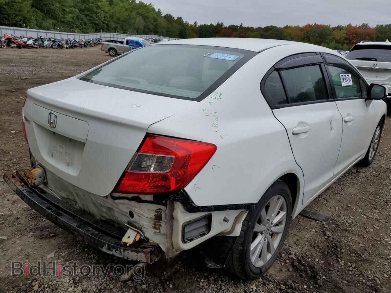 2012 HONDA CIVIC - VIN: 2HGFB2F85CH556531 - Фото 4