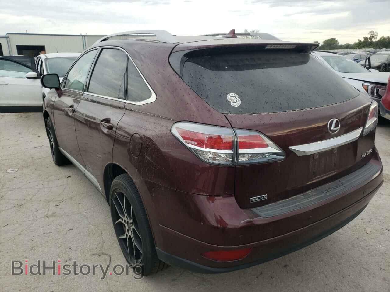 2013 LEXUS RX350 - VIN: 2T2BK1BA4DC190634 - Фото 3