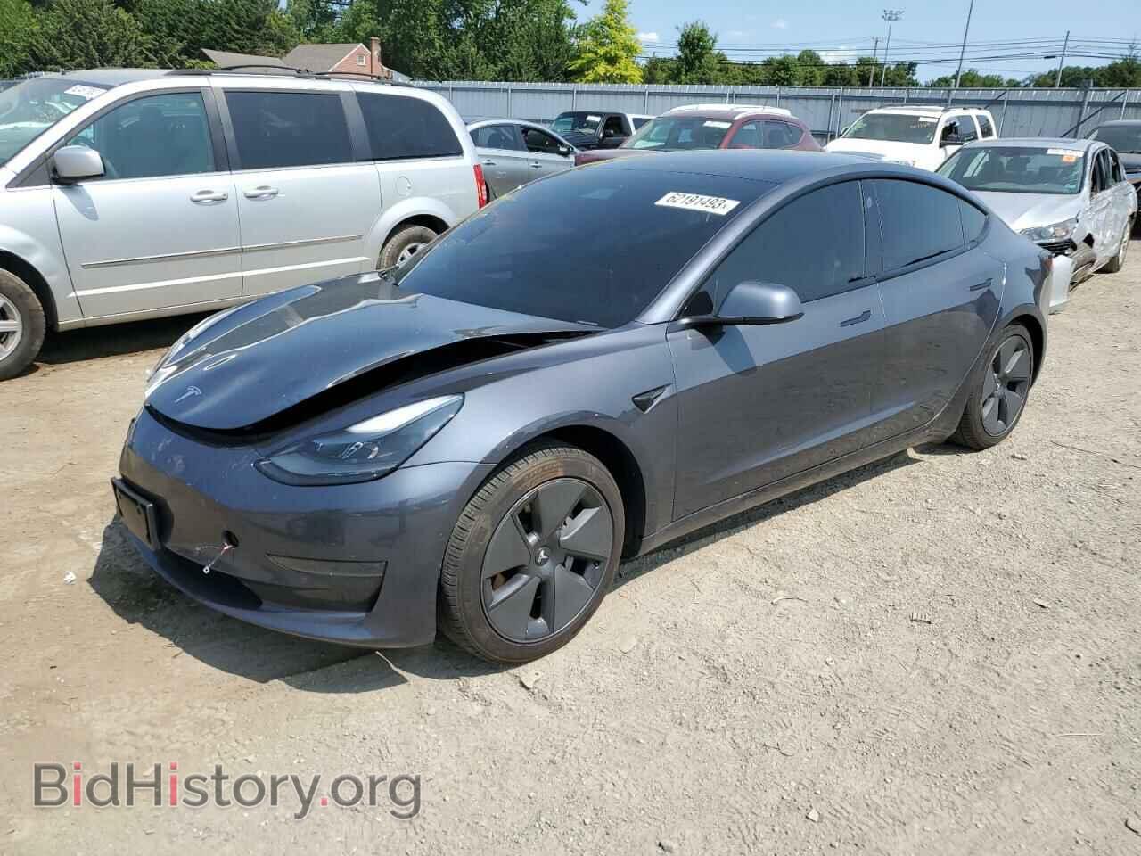 Фотография 5YJ3E1EA9MF992040 - TESLA MODEL 3 2021