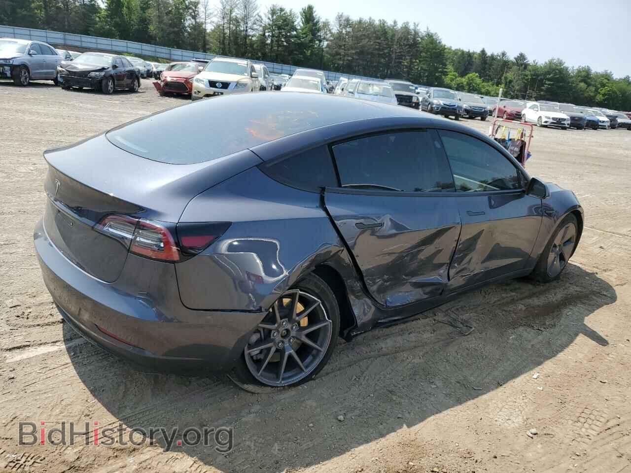 2021 TESLA MODEL 3 - VIN: 5YJ3E1EA9MF992040 - Фото 3
