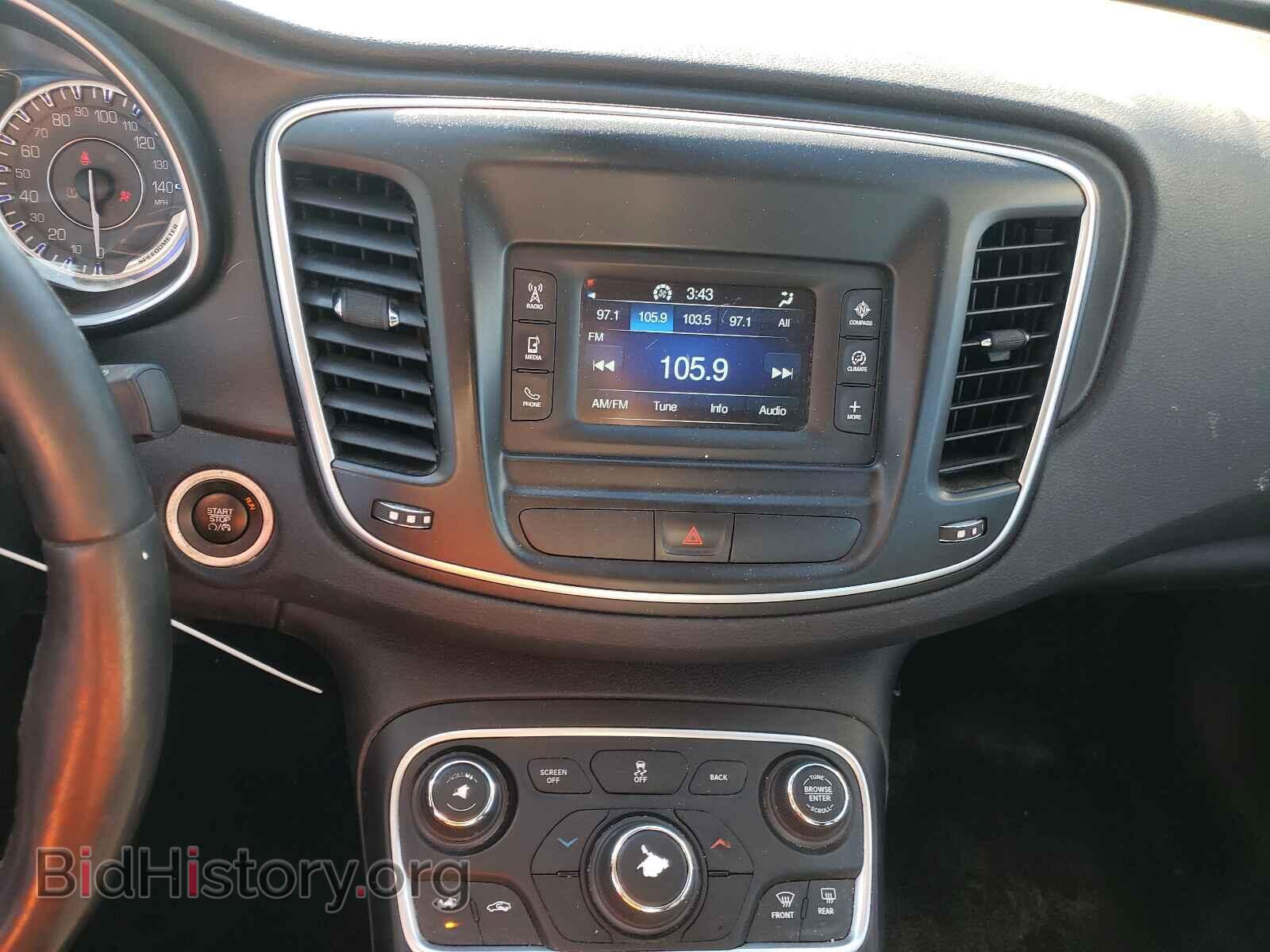 2015 CHRYSLER 200 - VIN: 1C3CCCAB2FN747220 - Фото 9