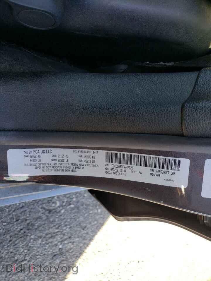 2015 CHRYSLER 200 - VIN: 1C3CCCAB2FN747220 - Фото 10