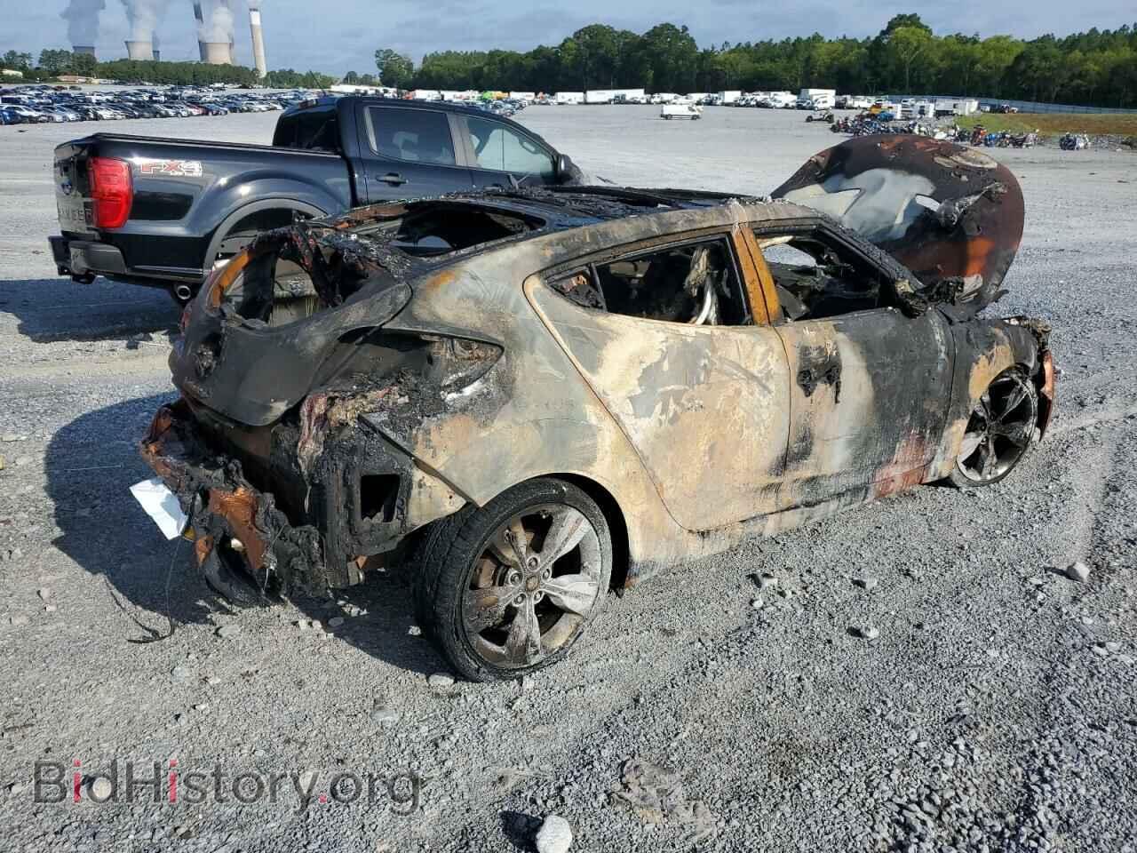 2012 HYUNDAI VELOSTER - VIN: KMHTC6AD2CU023510 - Фото 3