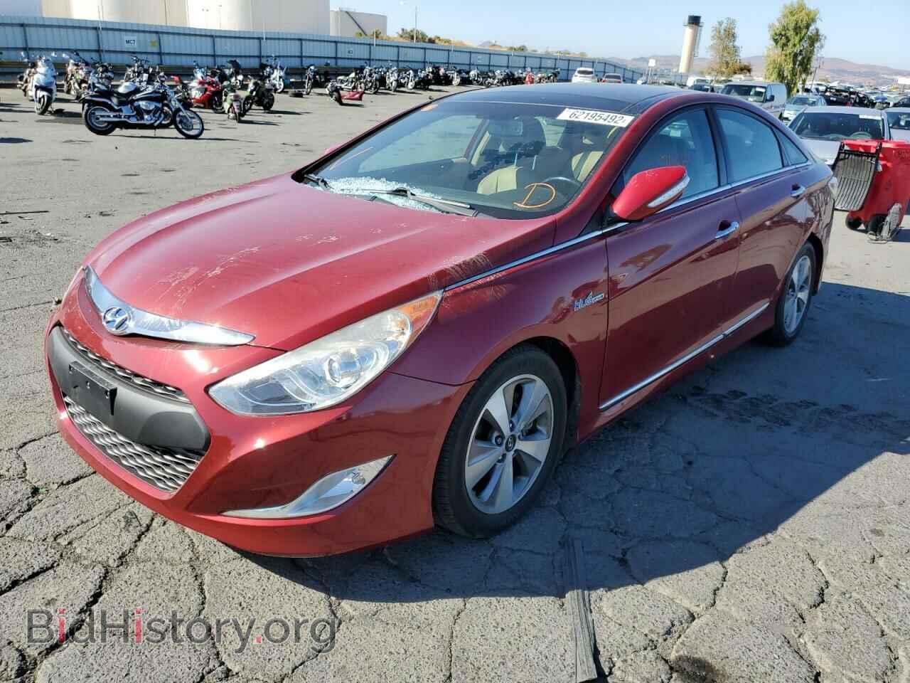 2012 HYUNDAI SONATA - VIN: KMHEC4A45CA026755 - Фото 2