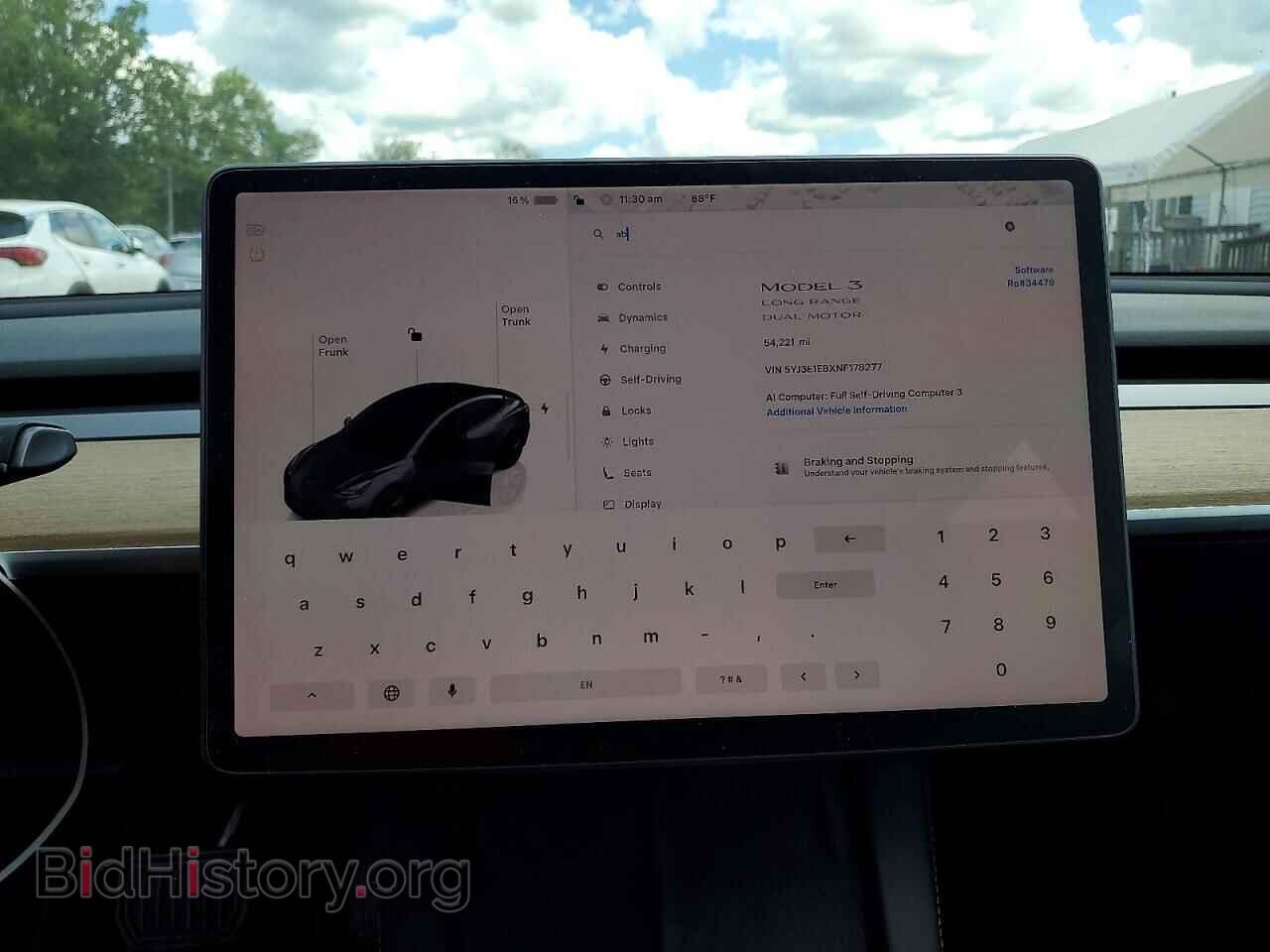2022 TESLA MODEL 3 - VIN: 5YJ3E1EBXNF178277 - Фото 9