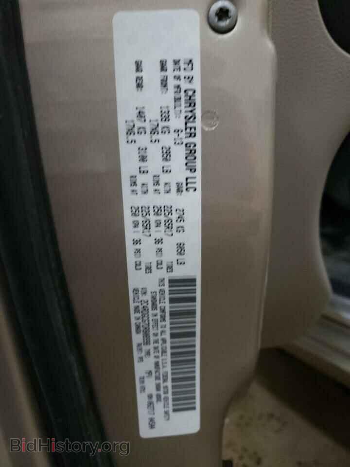 2013 DODGE CARAVAN - VIN: 2C4RDGCG7DR808998 - Фото 10