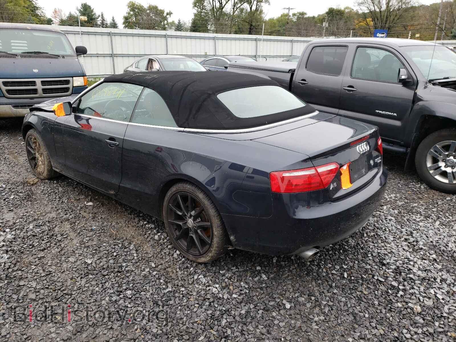 2013 AUDI A5 - VIN: WAUCFAFH5DN009281 - Фото 2