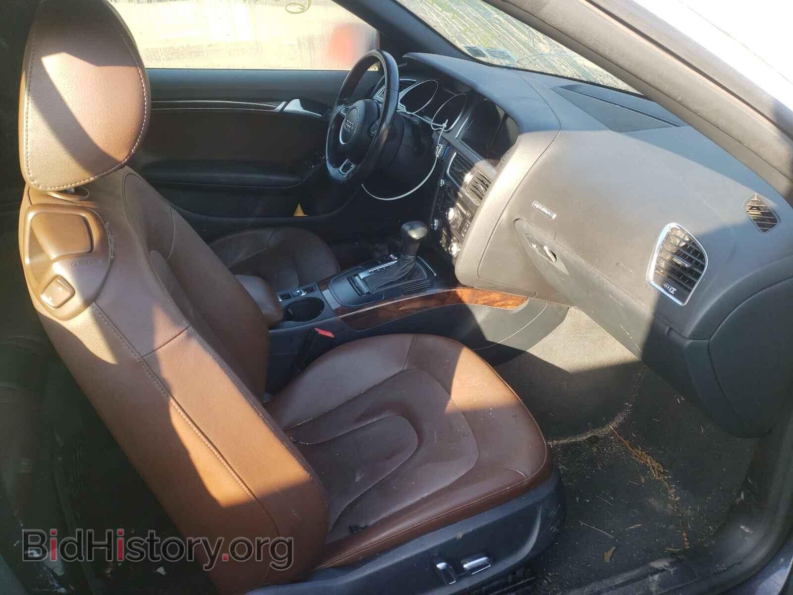 2013 AUDI A5 - VIN: WAUCFAFH5DN009281 - Фото 5
