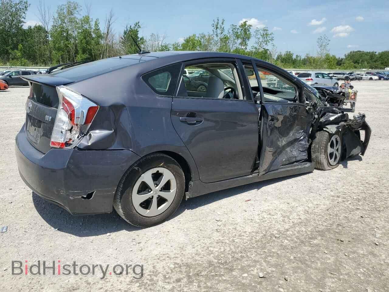 2012 TOYOTA PRIUS - VIN: JTDKN3DU6C1542971 - Фото 3