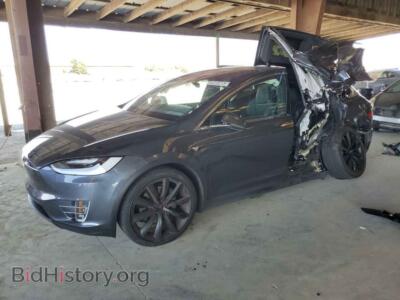 2019 Tesla MODEL X, gray — VIN 5YJXCBE23KF207174, Copart