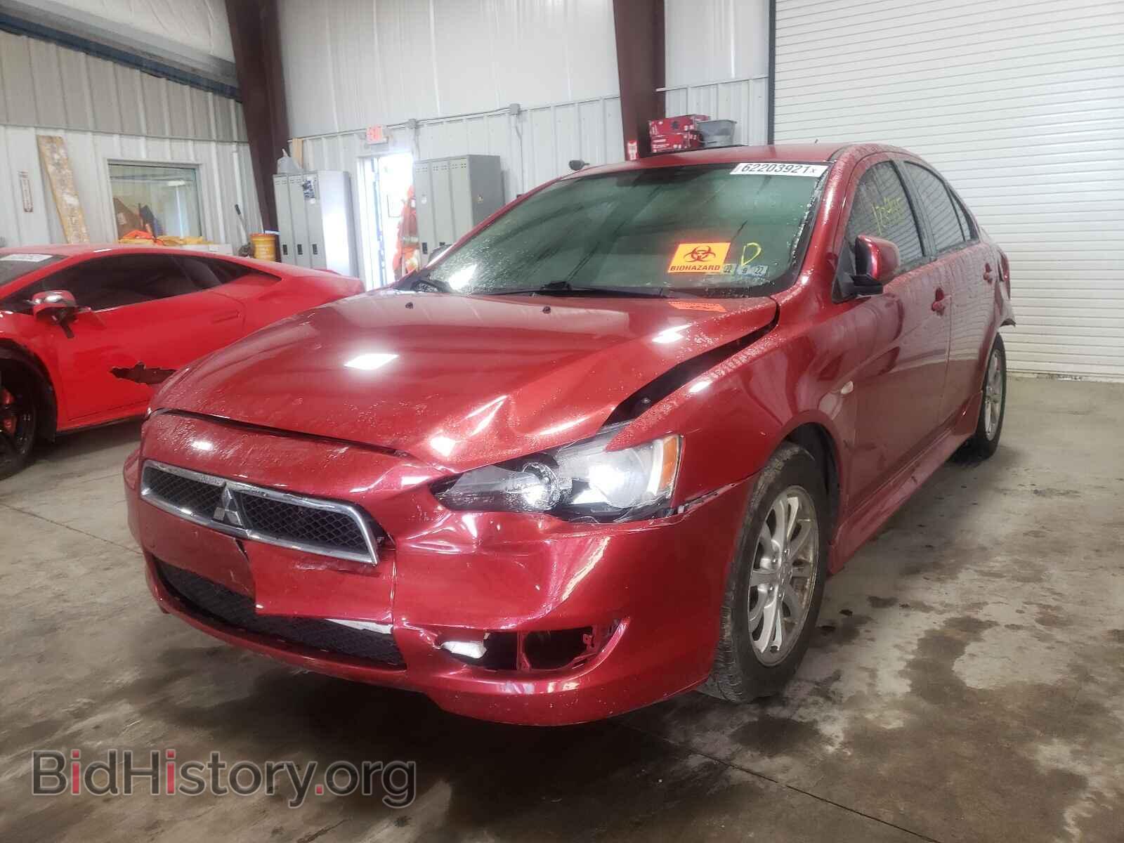 2011 MITSUBISHI LANCER - VIN: JA32U2FU8BU009574 - Фото 2