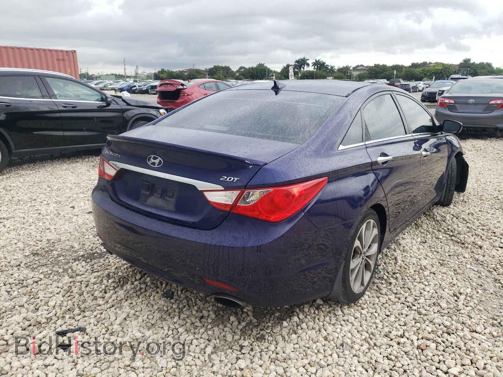 2013 HYUNDAI SONATA - VIN: 5NPEC4AB4DH633310 - Фото 4