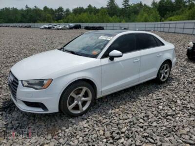 2015 Audi A3 Premium, белый — VIN WAUBFGFF8F1084029, Copart