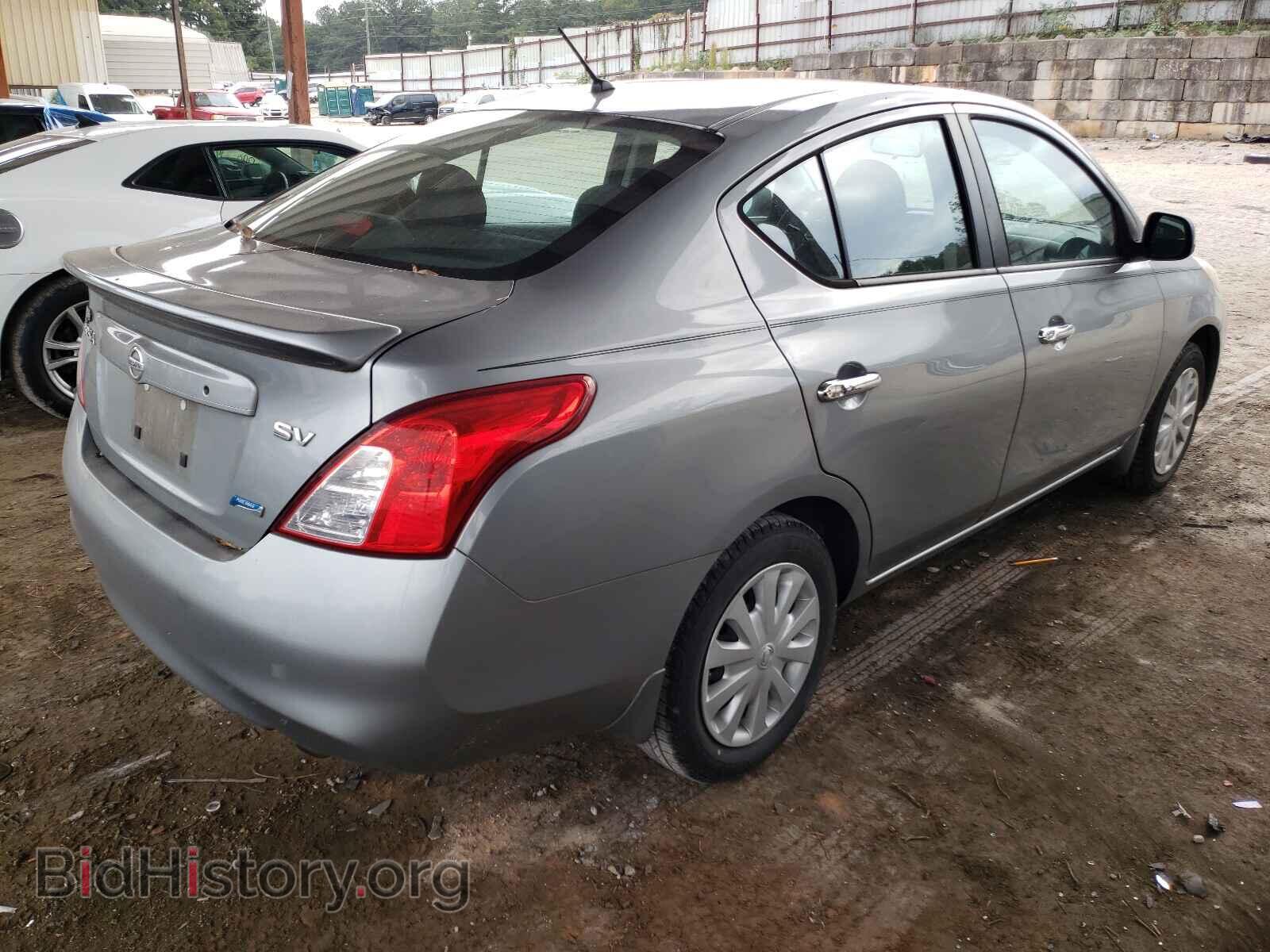 2012 NISSAN VERSA - VIN: 3N1CN7AP0CL854760 - Фото 4