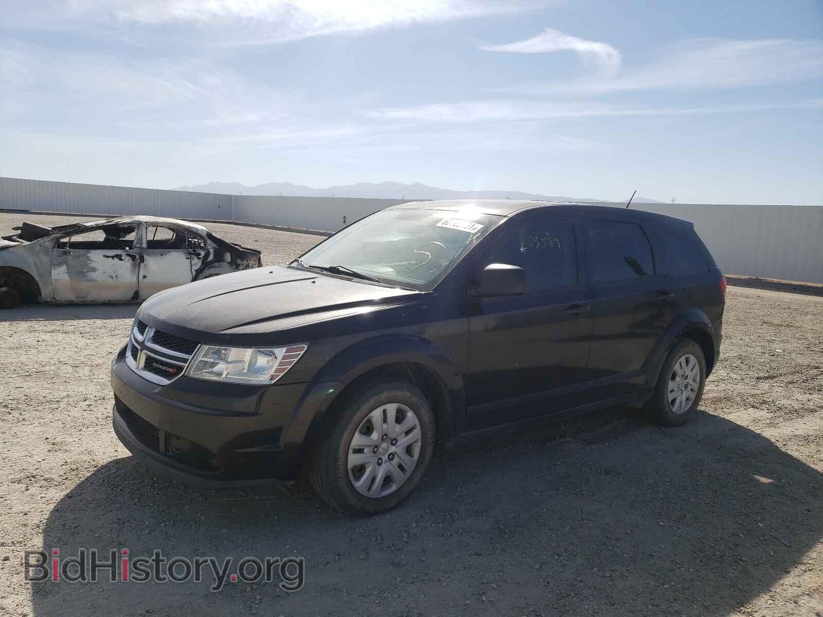 2013 DODGE JOURNEY - VIN: 3C4PDCAB9DT728364 - Фото 2