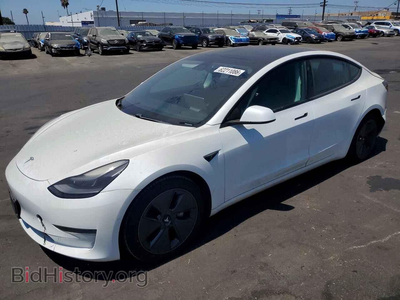 Фотография 5YJ3E1EA2MF029027 - TESLA MODEL 3 2021