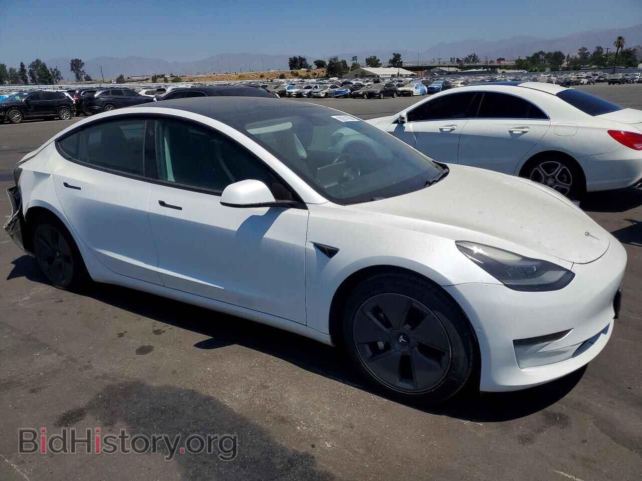 2021 TESLA MODEL 3 - VIN: 5YJ3E1EA2MF029027 - Фото 4