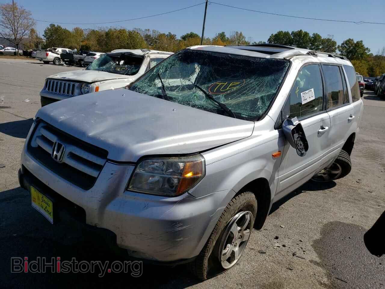 2006 HONDA PILOT - VIN: 2HKYF18576H545406 - Фото 2