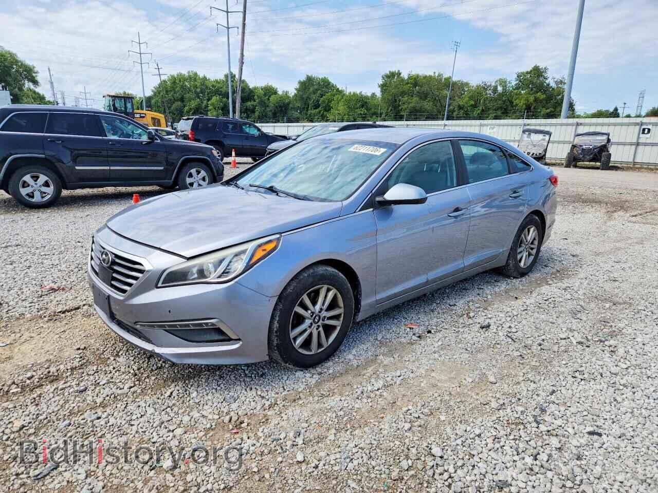 Фотография 5NPE24AF7FH144084 - HYUNDAI SONATA 2015