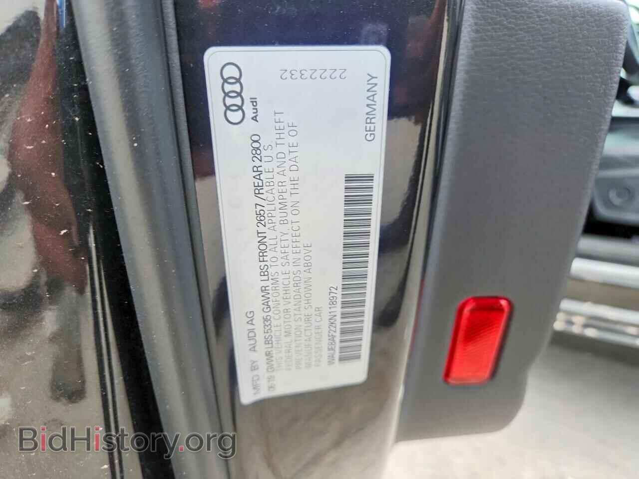 2019 AUDI A6 - VIN: WAUE8AF22KN118972 - Photo 13
