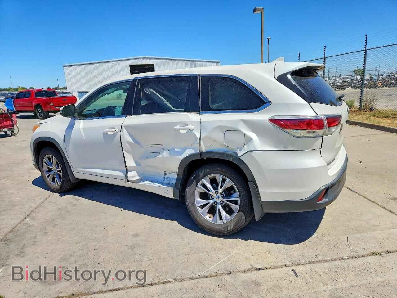 2014 TOYOTA HIGHLANDER - VIN: 5TDBKRFH1ES061706 - Photo 2