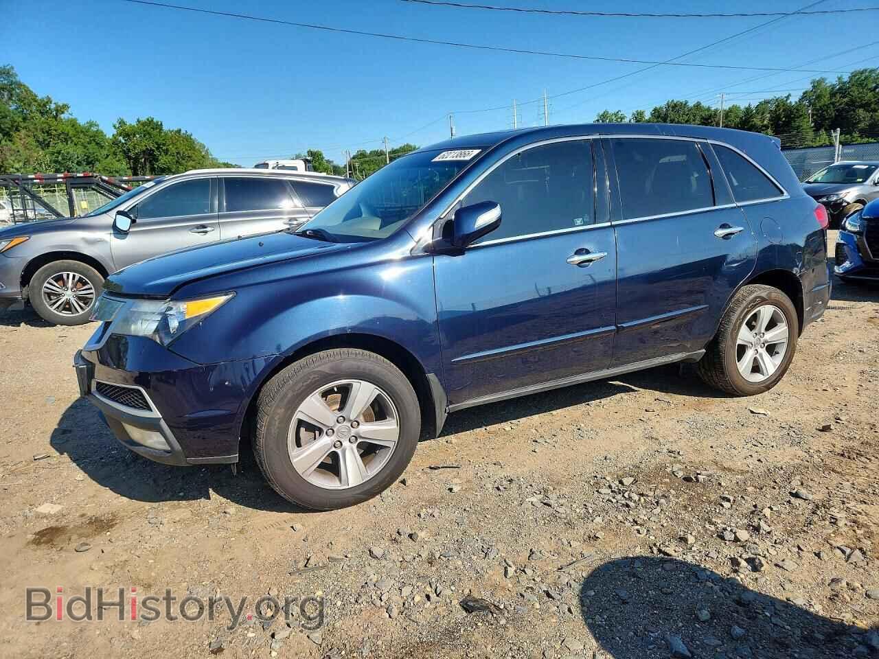 2011 Acura MDX Technology (VIN 2HNYD2H66BH543793) — фото 1 из 13, Copart, повреждение: мелкие вмятины и царапины