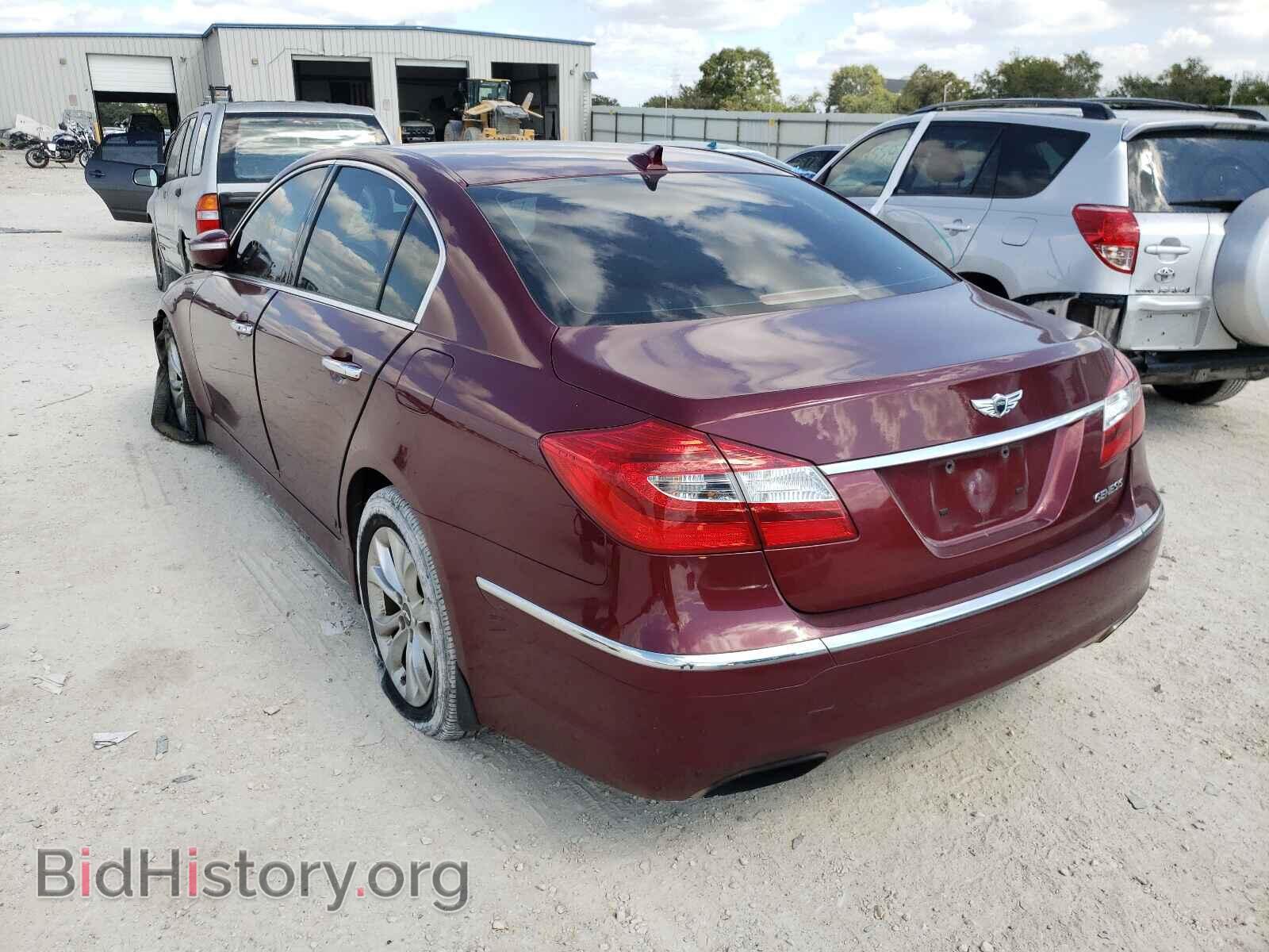 2013 HYUNDAI GENESIS - VIN: KMHGC4DD1DU227783 - Фото 3