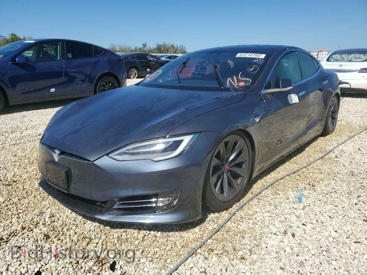 2020 TESLA MODEL S - VIN: 5YJSA1E22LF366229 - Фото 2