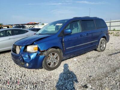 2010 Dodge CARAVAN Crew, синий — VIN 2D4RN6DX1AR343025, Copart